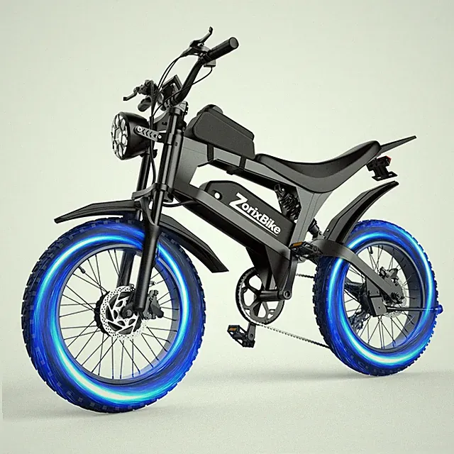 3000W Dual Motor Ebike 48V UL 2849 33MPH Full Suspension Electric Mountain Bike
